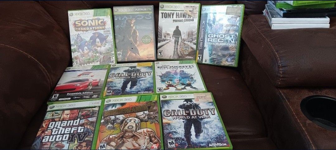Xbox 360 And Wii Games