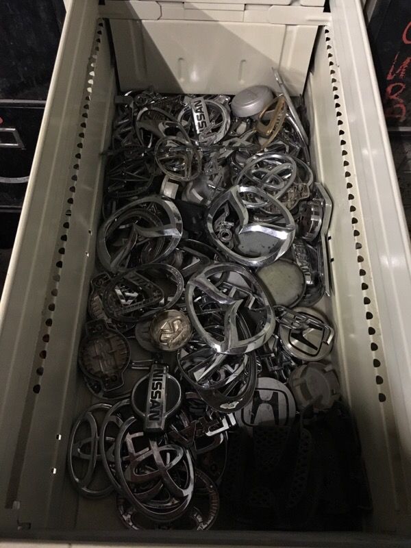 Car emblems message me