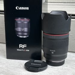 Canon RF 50mm F1.2 L Lens