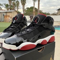 Jordan 6 Rings Gs Black/Varsity Red White