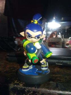 Splatoon blue inkling boy Amiibo