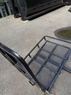 Hitch-Mount Wheelchair & Scooter Carrier (With Ramp