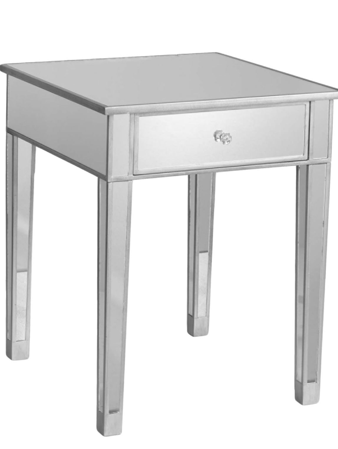 Mirrored tables (1 Coffee table & 1 End Table)