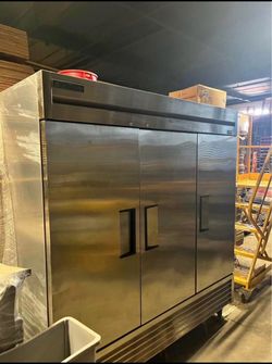 AFFORDABLE EXCELLENT FREEZER, 220v, THREE DOOR TURBO AIR BRAND