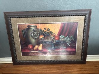 Home interior picture frame