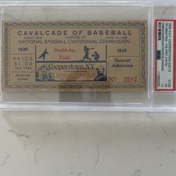 1939  Baseball Card  Vintage  PSA THE FIRST 5/ RUTH COBB WAGNER MATHEWSON/JOHNSON