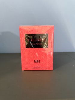 Valuable Pour Femme Paris Eau de Parfum 3.4 oz 100ml New Sealed