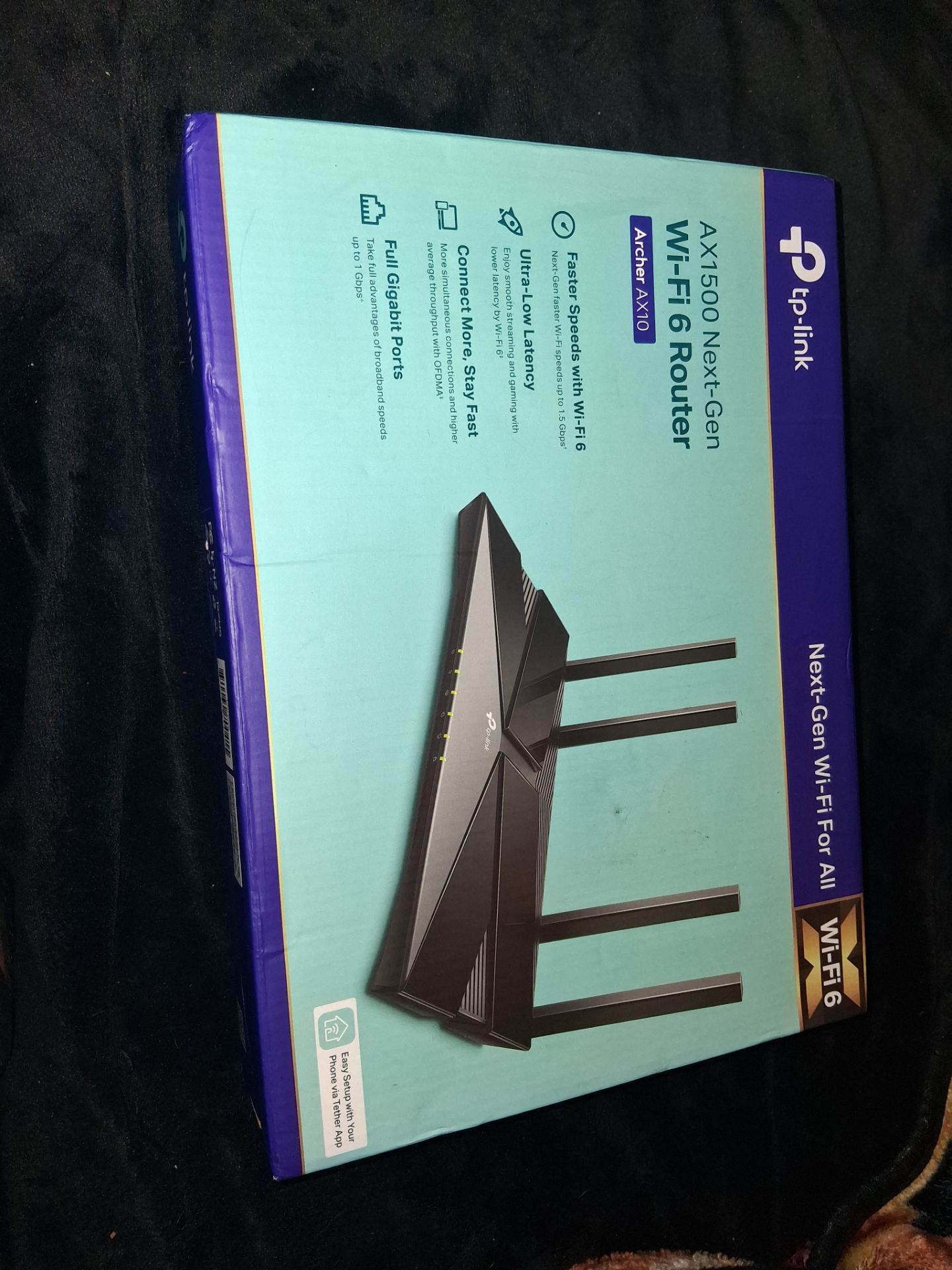 Tp link Ax1500 next gen Wfi 6 router