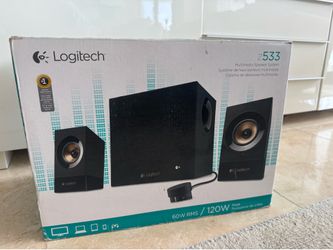 Speaker with Subwoofer - Like New!