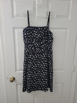 Black And White Polkadot Dress