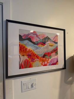 29” Framed + Matted Landscape Art Print