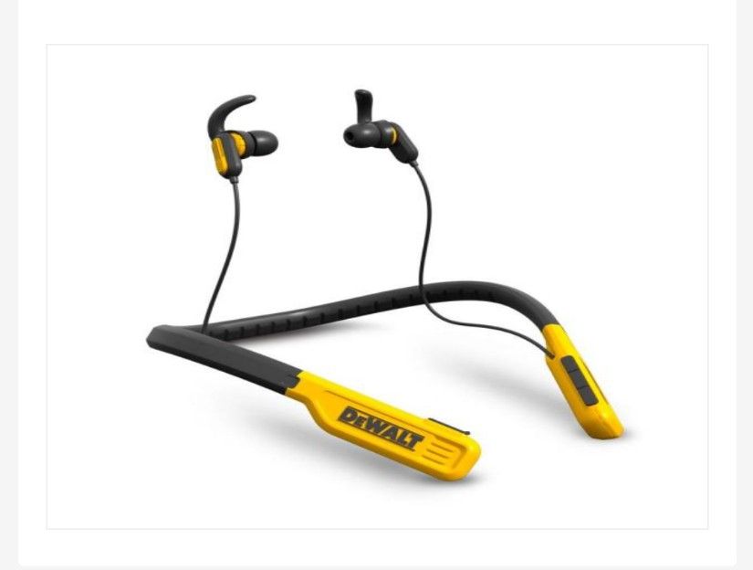 DeWalt (noise-cancelling) Wireless Headphones (earbuds)