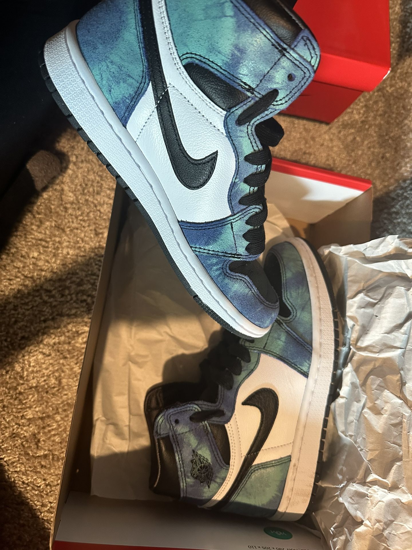 Jordan 1s Tie Dye