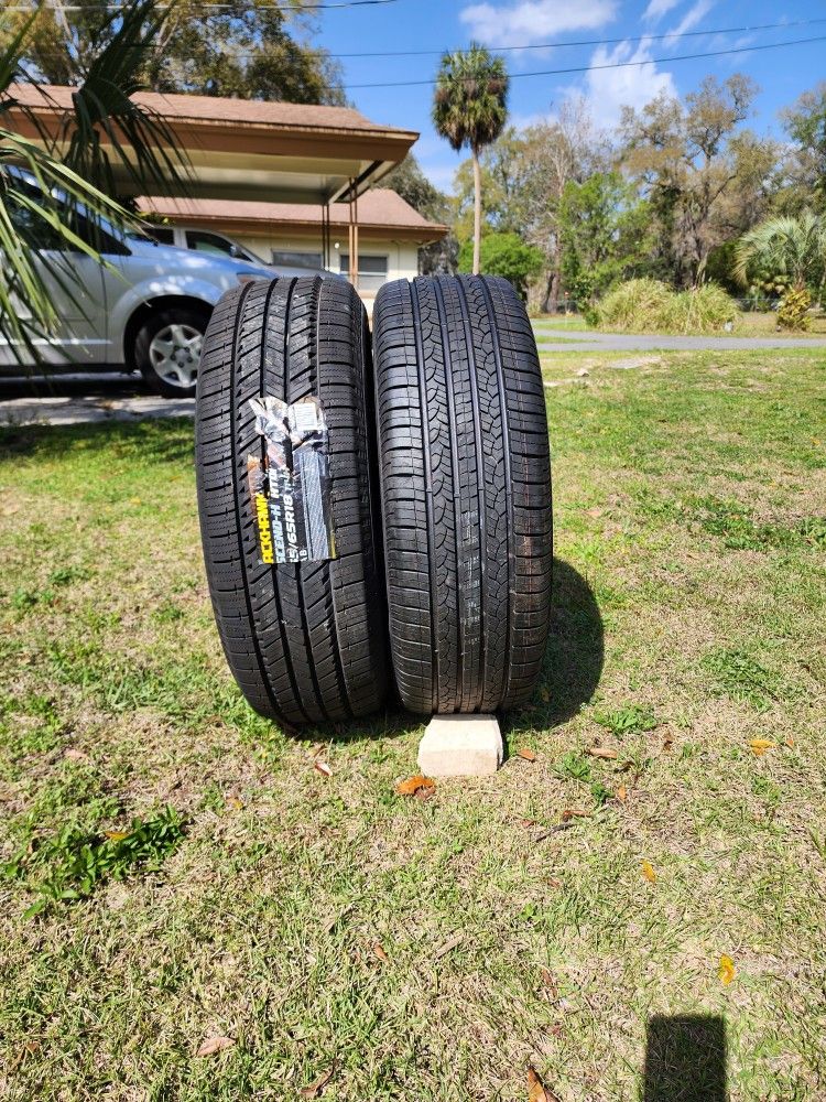 Two BRAND NEW TIRES 265/65 R 18.