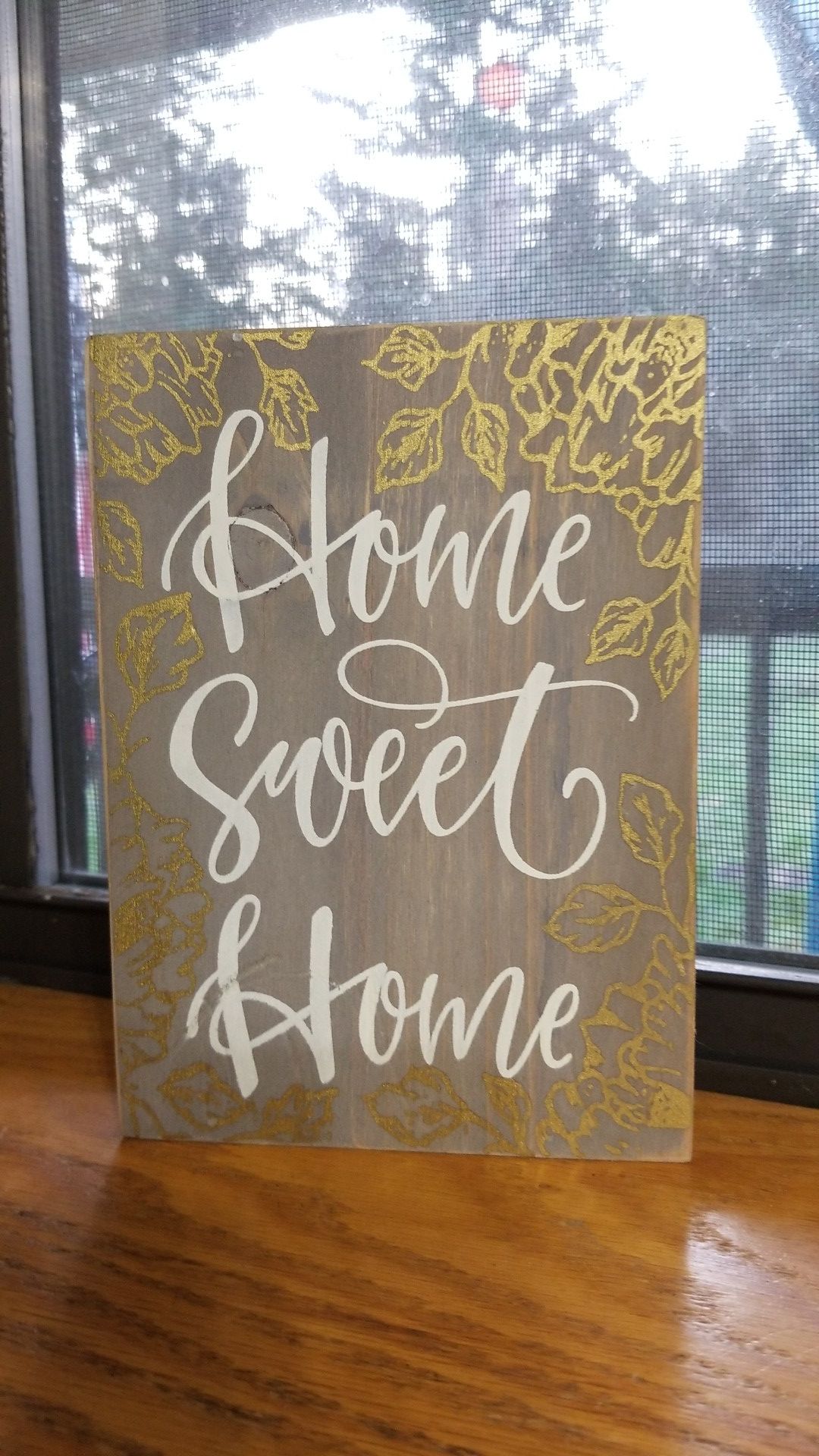 Wood Home Sweet Home Sign