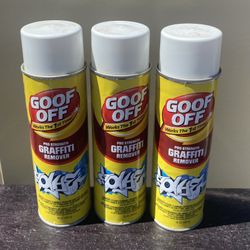 3 Cans Of Goof Off