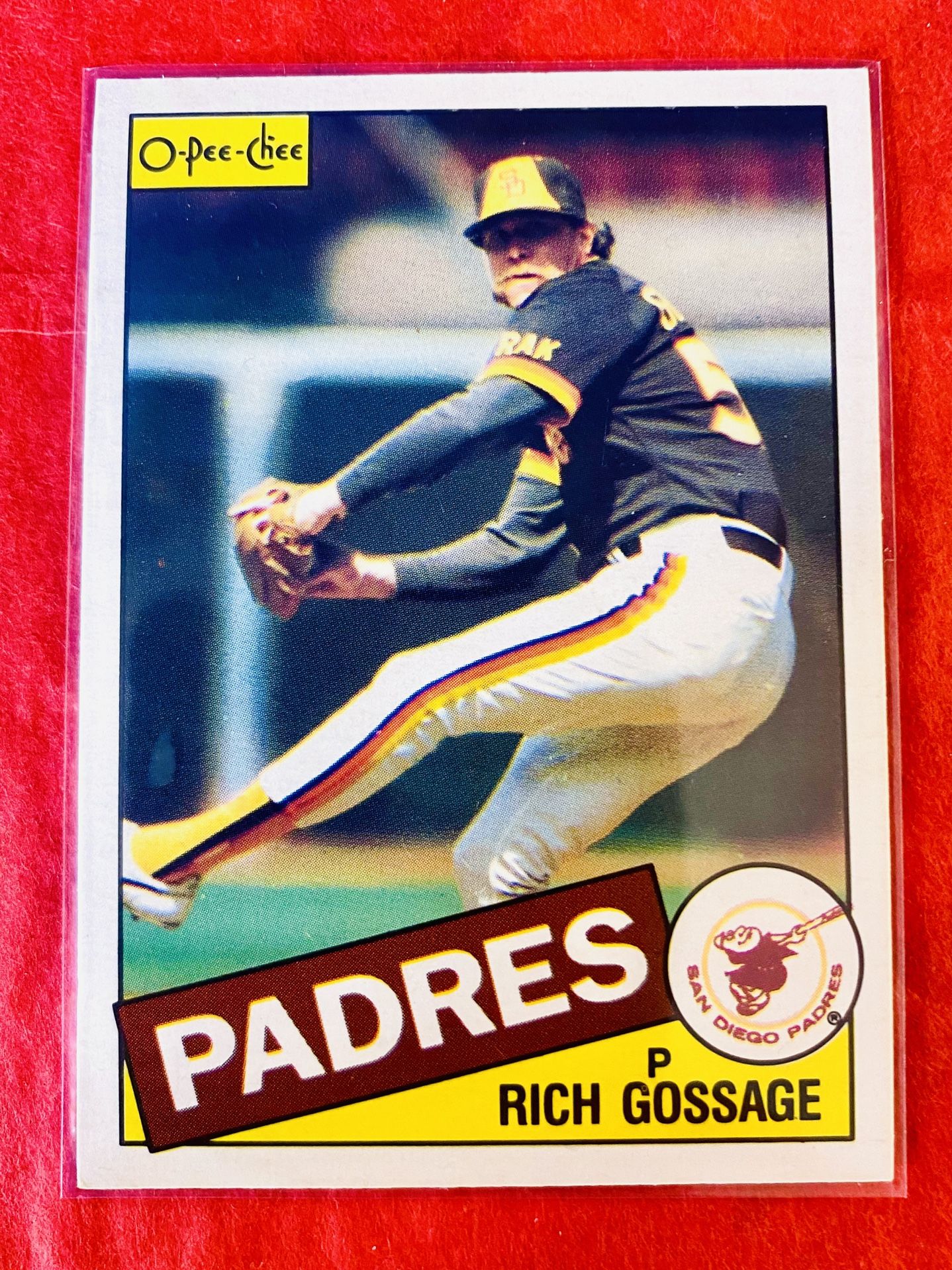 Rich “Goose” Gossage 1985 O-Pee-Chee Card