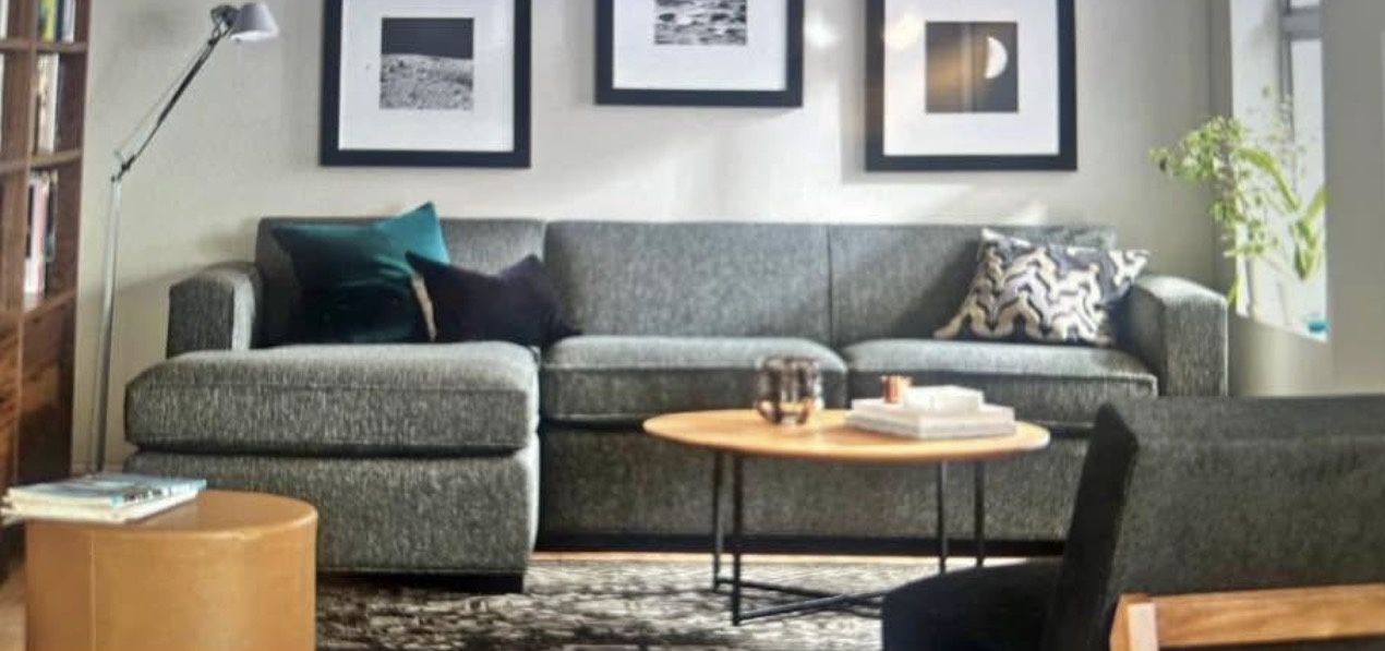 Room & Board Ian Sectional Couch Sofa