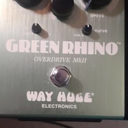  Green Rhino Overdrive Effects Pedal For Guitar