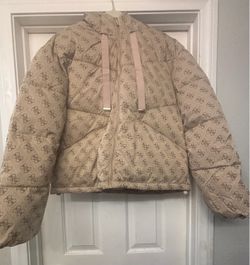 Guess Monogram Puffer Jacket