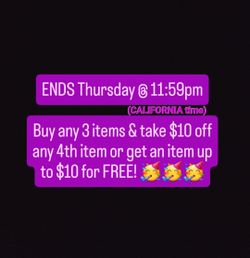 Promotional Discount Post