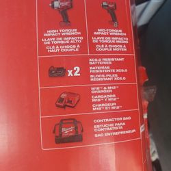 Milwaukee M18 Impact Wrench High Torque Brushless 1/2&3/8 New 🔥🔥🔥💪💪💪
