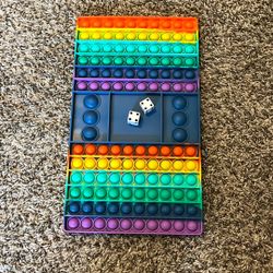 Fidget Pop it Dice Game 
