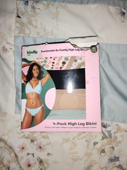 Multi-colored Kindly Yours Four Pack Of Highly Bikini Extra Large Underwear Brand New