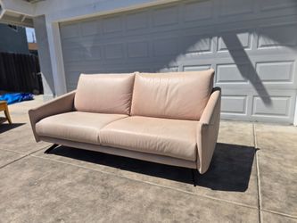 Free Delivery/ Bracci Atene Italian Leather Sofa