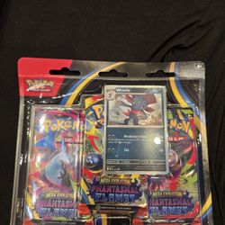 Pokémon Phantasmal Flames 3 Pack Blister