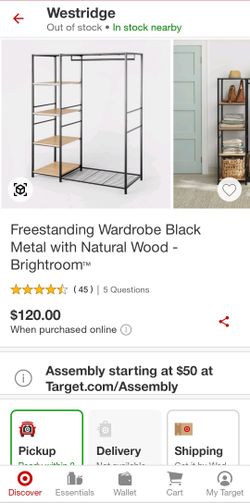 Freestanding Wardrode