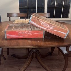 Antique “Coca-Cola” Wooden Crates