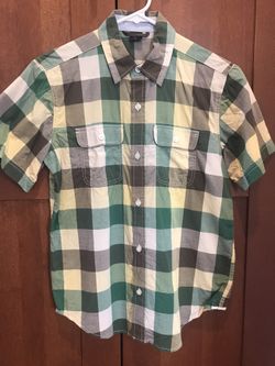 Boys’ Gap short sleeve button-up shirt
