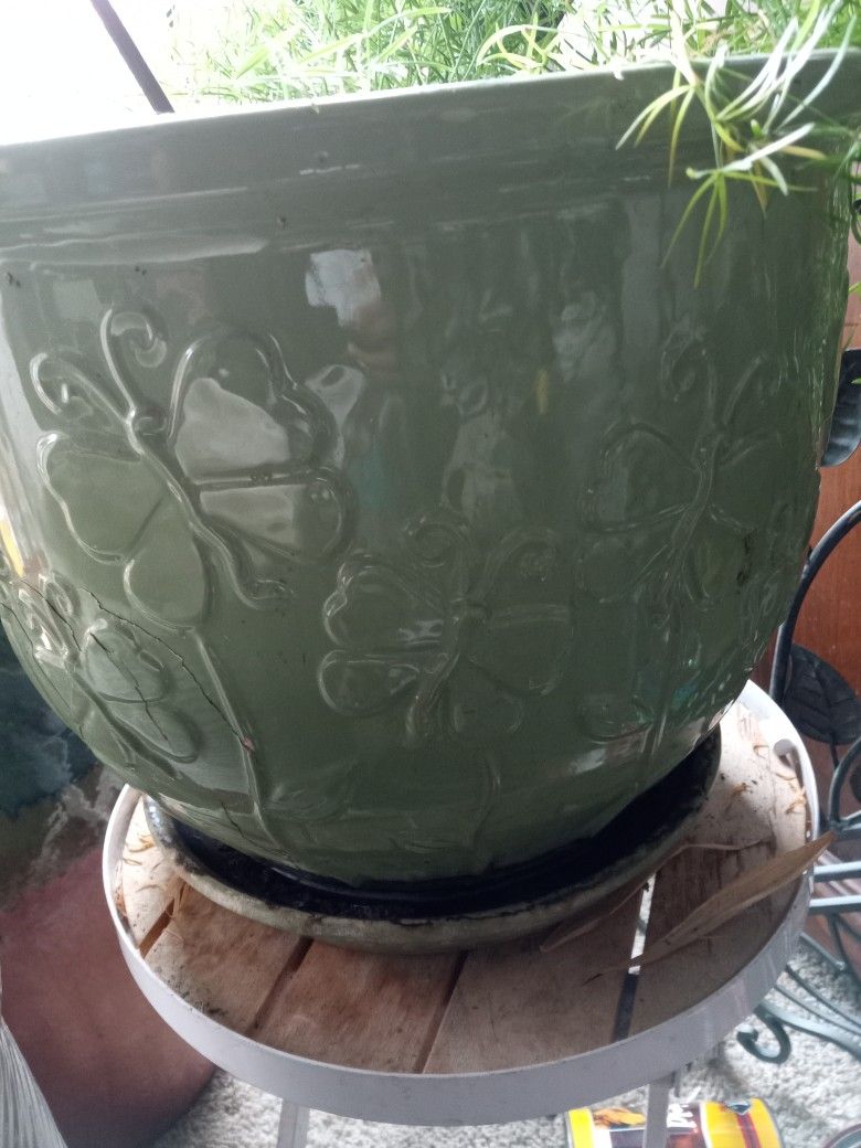 11"H Ceramic Planter/Pot