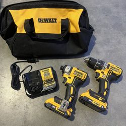 Dewalt 20v Xr Drill Set Kit 