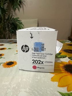 HP 202X Magenta Toner (CF500XM) – OEM – High Yield (pickup or delivery)