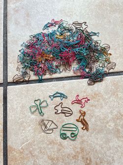 Cute Multi-Shaped Paper Clips