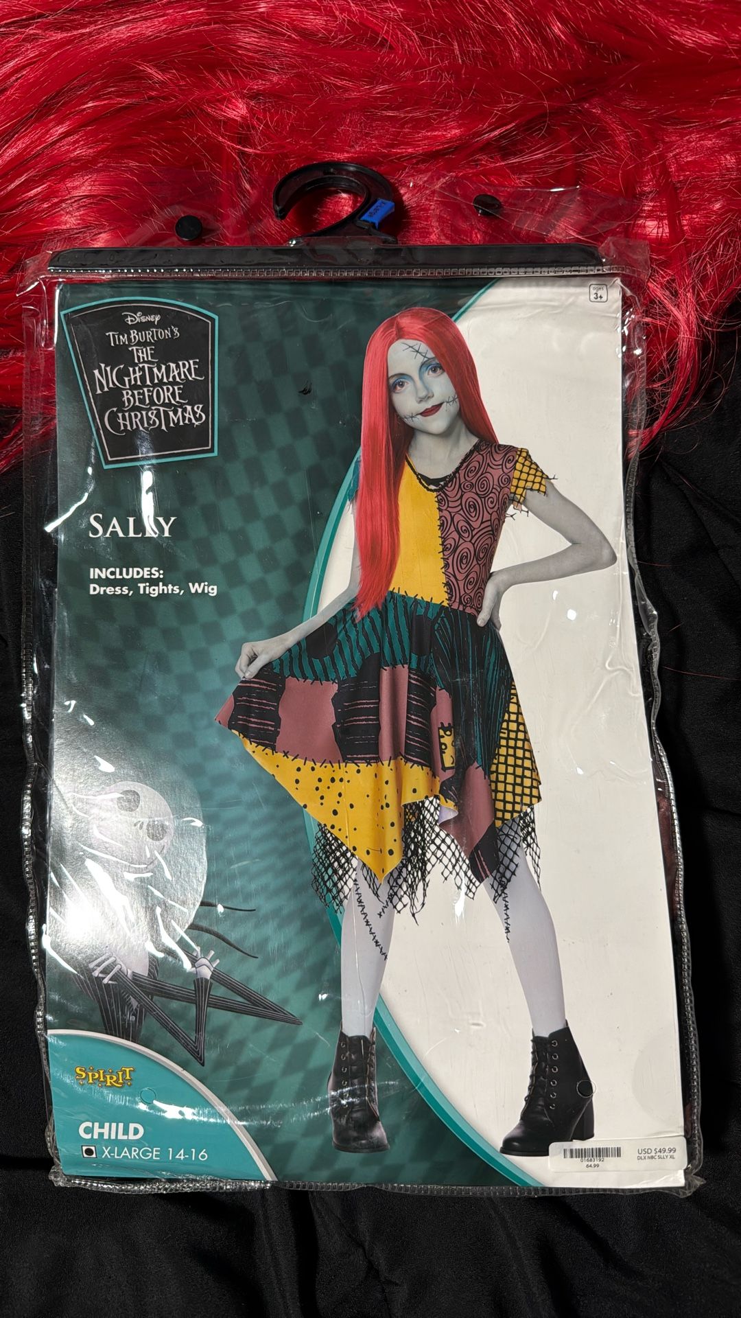 Kids Sally Nightmare Before Christmas Halloween Costume