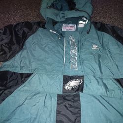 Philadelphia Eagles Puffer Starter Jacket 