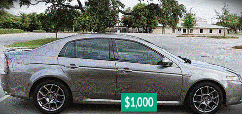 2007 Acura TL price$1000 Town&Country