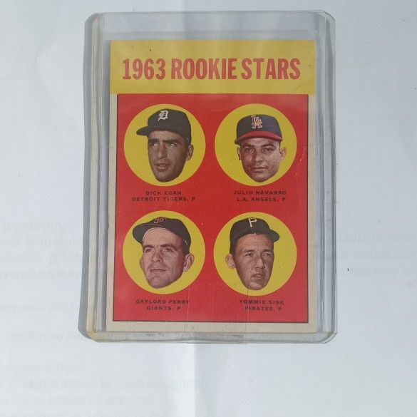 1963 Topps Rookie Stars (Gaylord Perry) #169 EXMT+ Condition 