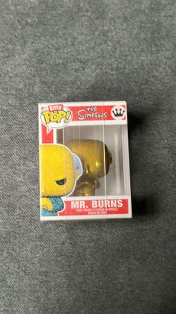 Gold Mr.Burns mini funko