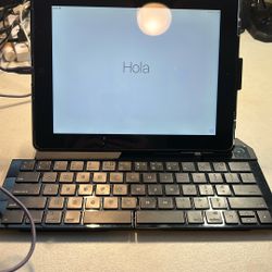 Apple iPad Model A 14 58 Fourth Generation With Case With Keyboard