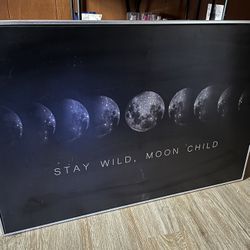 Stay Wild, Moon Child Decorative Art 