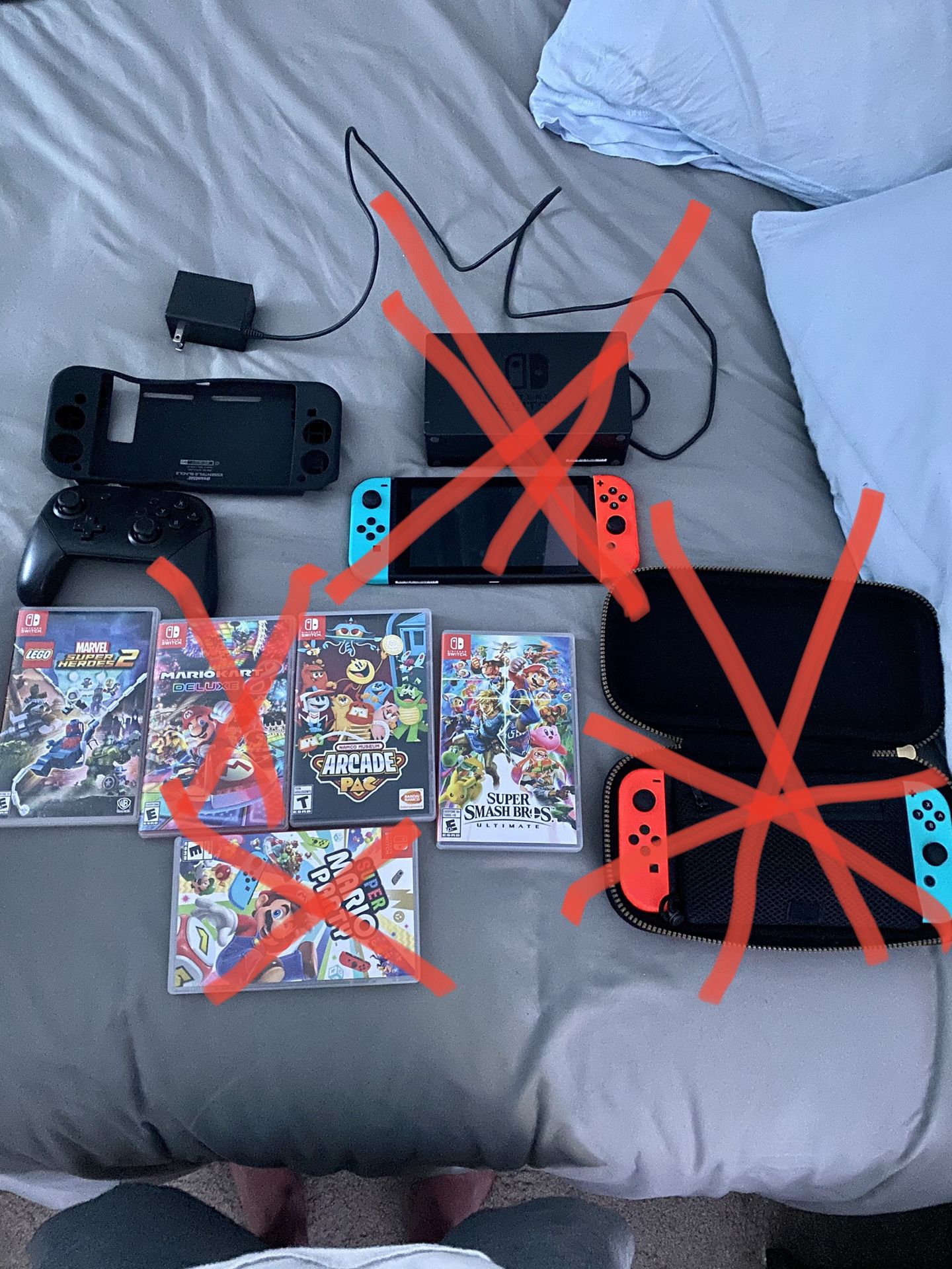 Switch games and controller