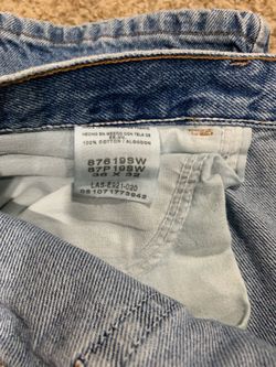 Blue Jeans 36 x 32 Bleach Stains