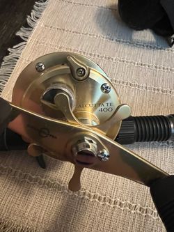 Shimano Calcutta TE 400 Baitcasting Reel and Californian Inshore Rod Combo
