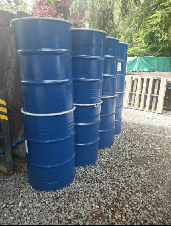 55 Gallon Steel Food Grade Barrels for Sale in Mill Creek, WA OfferUp