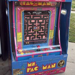 Ms. Pac-Man Arcade1Up Partycade • 12 Juegos • Nueva en Caja