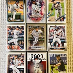 Detroit Tigers 405 Card Baseball Lot!